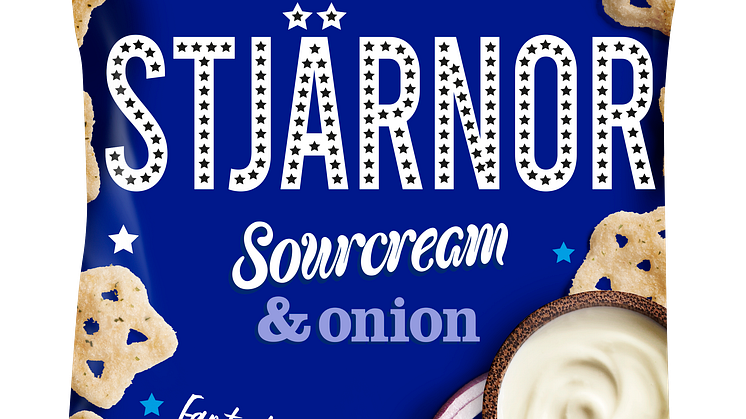 Estrella Stjärnor Sourcream & Onion 2021