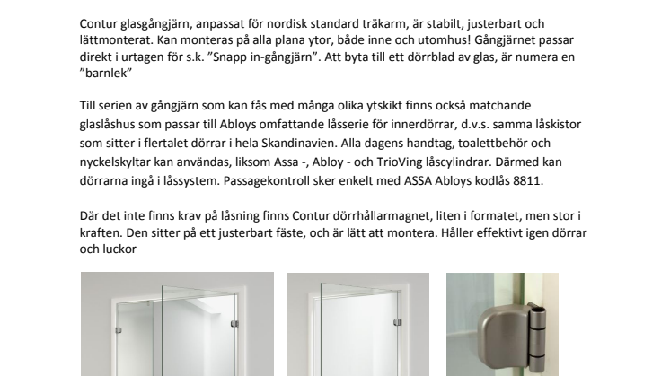 Släpp in ljuset med glasdörrar