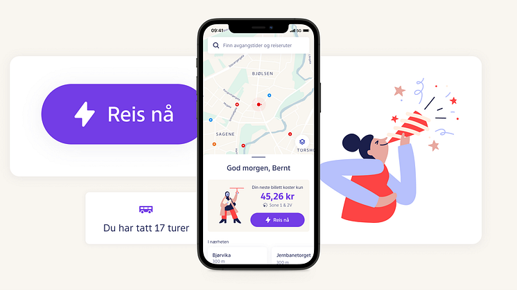 Reis er en ny type billett som gir den reisende en fleksibel og personlig reiseopplevelse. Med Reis vil en opparbeide seg en personlig rabatt basert på hvor hyppig en reiser over tid. Jo flere billetter en kjøper, desto billigere blir det å reise. 