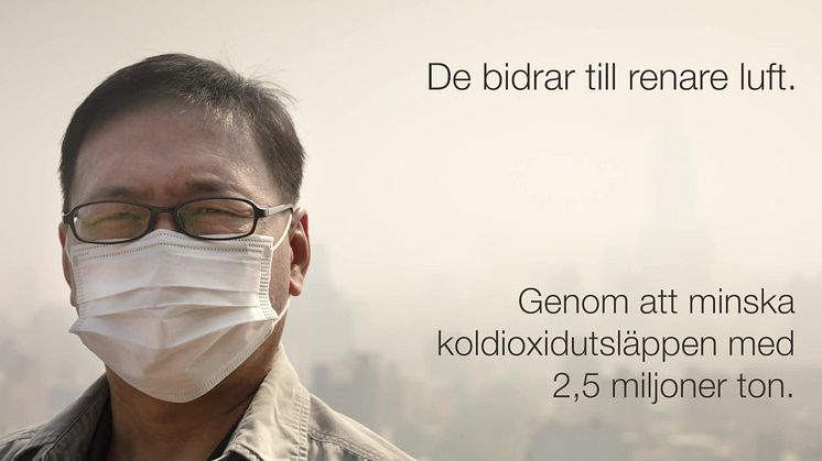 Alfa Lavals teknik gör luften renare i Kina