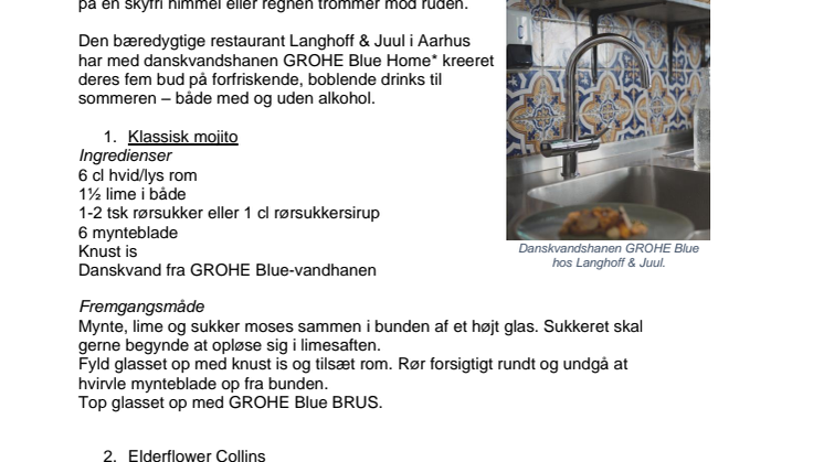 Kølende forfriskninger på den bæredygtige måde (Kun opskrifter).docx