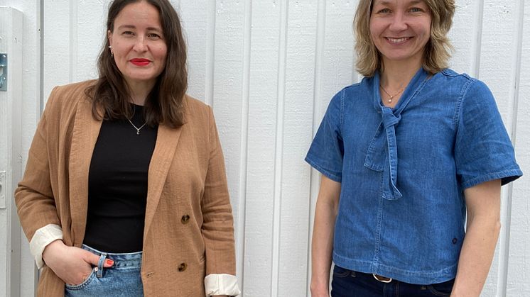 Marie Hammarberg, kurator och Anna Enström, skolöverläkare på barn- och ungdomsförvaltningen, har arbetat fram Hälsoutbildningen
