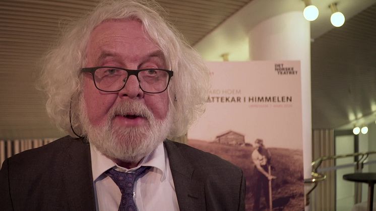 Intervju med Edvard Hoem i høve 70-årsdagen