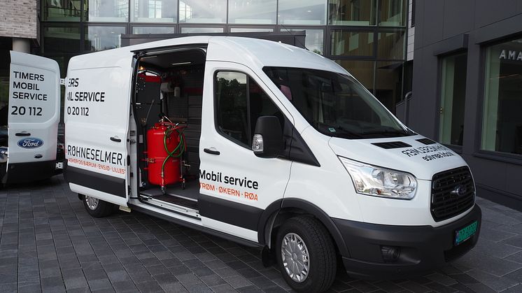 Nå kan verkstedet komme til deg!  Har din bedrift Ford-kjøretøy, kan du nå få utført service der bilen befinner seg!
