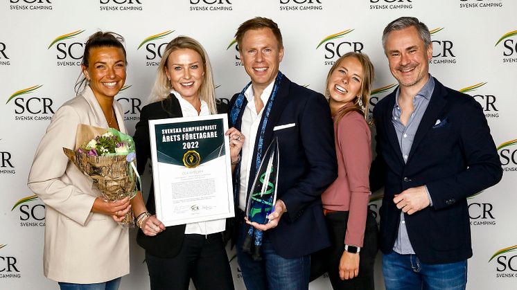 SCR Svenska Campingpriset Årets Företagare Fritid Österlen