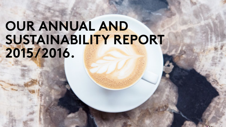 Annual and sustainability report 2015/2016