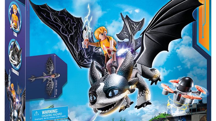 Dragons The Nine Realms - Thunder & Tom (71081) von PLAYMOBIL