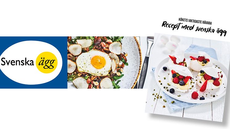 Svenska Ägg tipsar om äggstra goda rätter inför Äggets dag, 8 oktober.