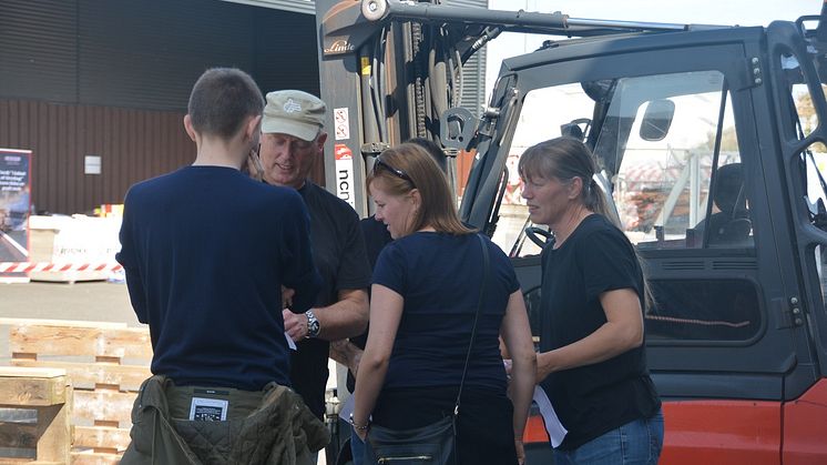 På Lagerdag Nordjylland hos Bygma Aalborg City kunne deltagerne høre om jobbet som lager- og logistikelev 