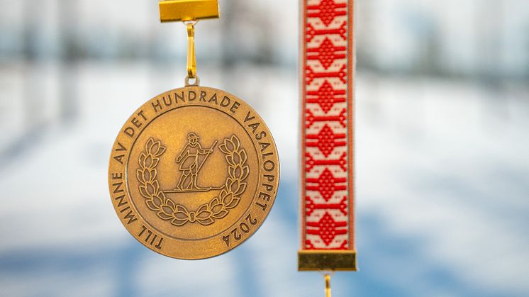 Minnesmedalj i det 100:e Vasaloppet 2024