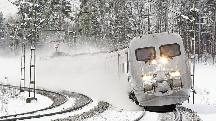 Högt bokningstryck på SJs julresor