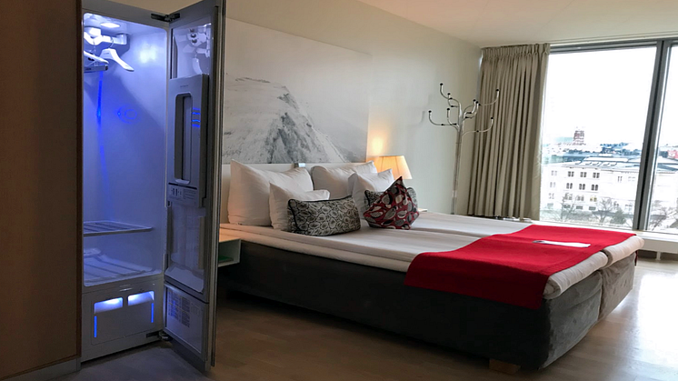 LG Styler på Clarion Hotel Sign i Stockholm