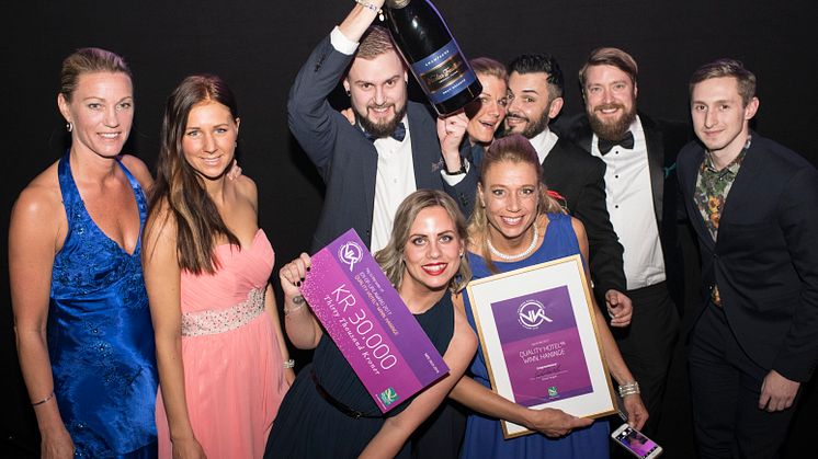 Quality Hotel Winn, Haninge kammar hem priset ‘Joy-of-Life’ award 