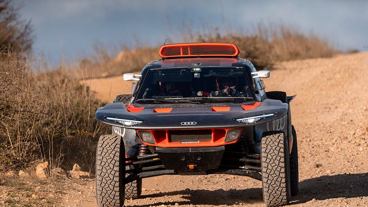 Audi RS Q e-tron - Dakar test Frankrig (nov2023)
