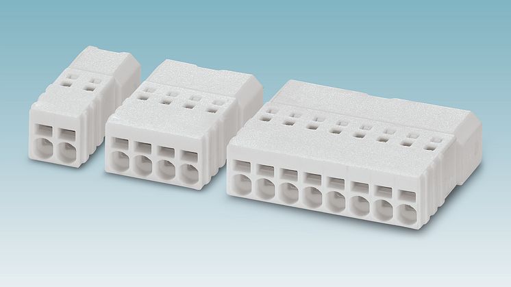 Inverterte kretskortpluggforbindere for LED-anvendelser