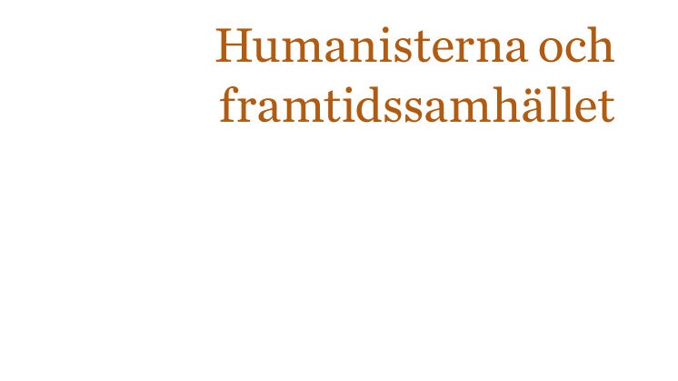 Humanisterna och framtidssamhället