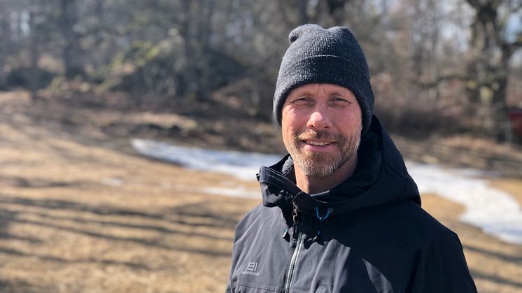 Robert Hansson, sportchef puckel