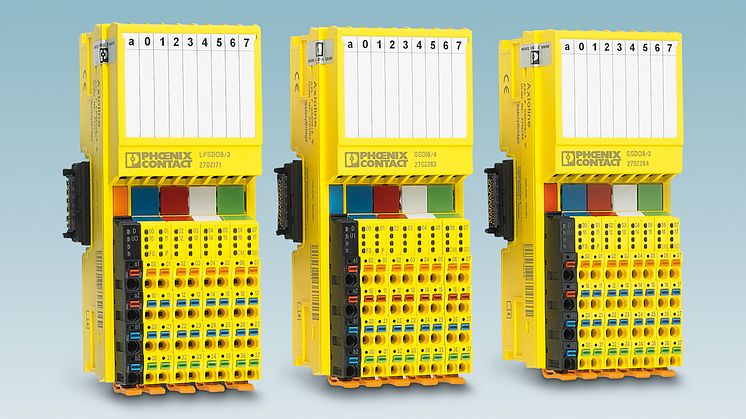 I/O systemet Axioline F har nu også SafetyBridge teknologi