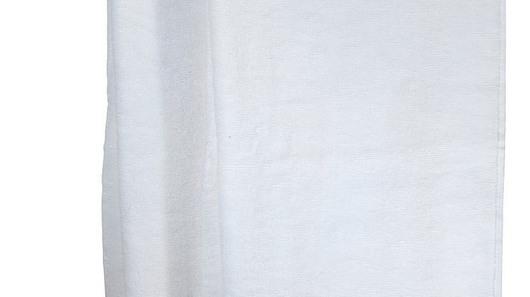 Badehåndkle NORA 70x140 hvit (169,- DKK)