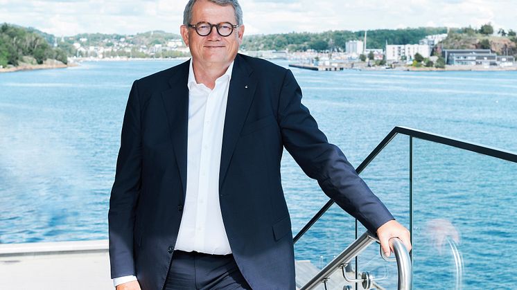 President and CEO Morten Fon, Jotun. Photo: Morten Rakke