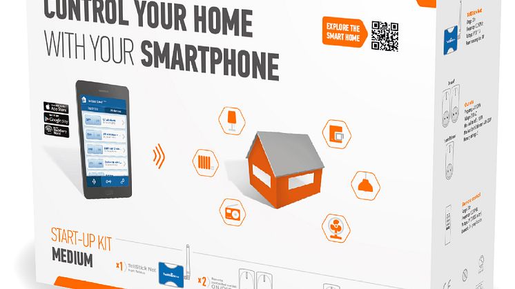 Smart Hem Startpaket - Styr ditt hem direkt från datorn och telefonen