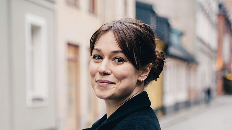 Influencern Tess Waltenburg inspirerar till en hållbar livsstil. Foto: Nils Sjöholm