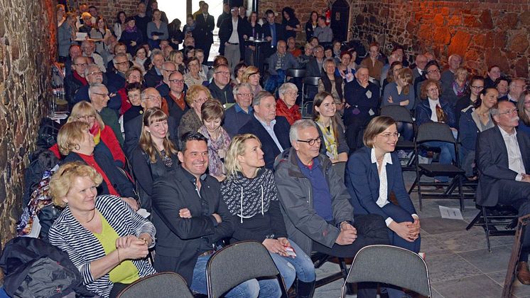 Publikum des 200. Tourismusfrühstücks in der Moritzbastei