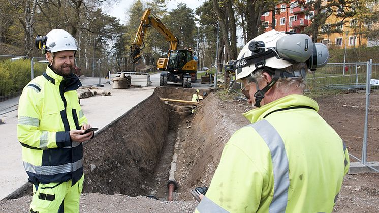 GeoDig, appen för dig som gräver har uppdaterats med nya funktioner. Bland annat kan man nu dela ledningsanvisningsärenden.