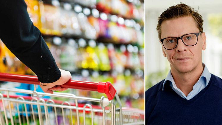 Carl Eckerdal, chefekonom på Livsmedelsföretagen, förutspår höjda matpriser redan i höst
