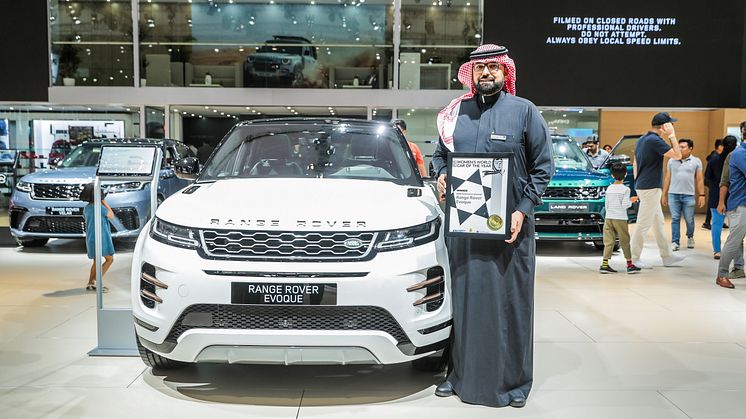 Range Rover Evoque mottar kvinneprisen