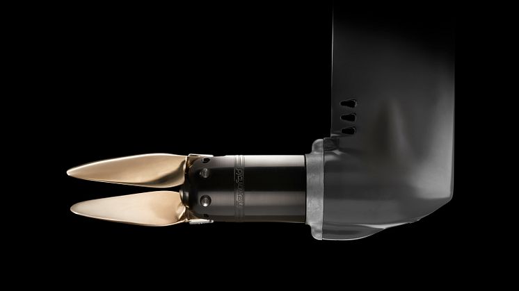 Hi-res image - Flexofold ApS - Flexofold's award-winning two-blade Saildrive Composite Folding Propeller
