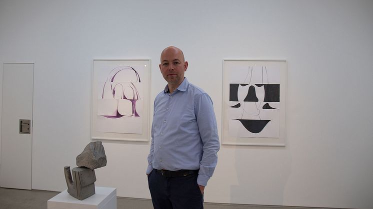 Benjamin Houlihan in der Ausstellung Egostate (G2 Kunsthalle) - Foto: Elli Flint