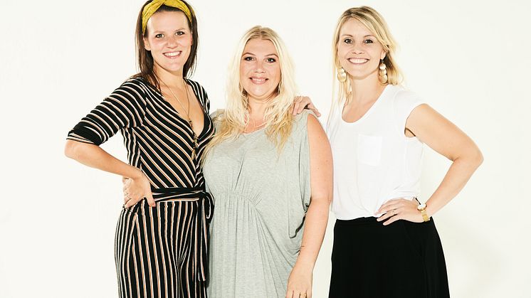 Fra venstre Astrid Højgaard Lundgreen, Sara Gadborg og Christina Elisabeth Mørkøre