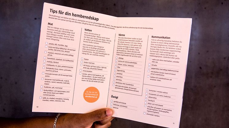 Har du koll på din hemberedskap?
