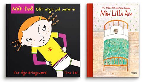 ​Fjärde veckan för BOK HAPPY MEAL  – under Läslovet med böcker av Ulf Nilsson/Kristina Digman och Tor Åge Bringsværd/Tina Soli