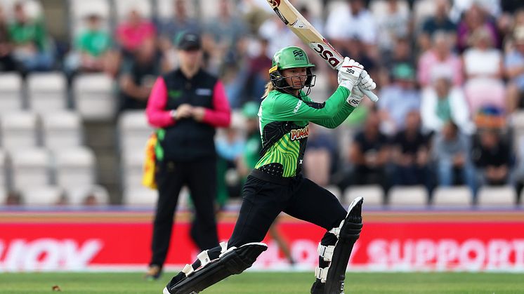 Danni Wyatt rejoins Southern Brave in The Hundred Draft. Photo: ECB/Getty 