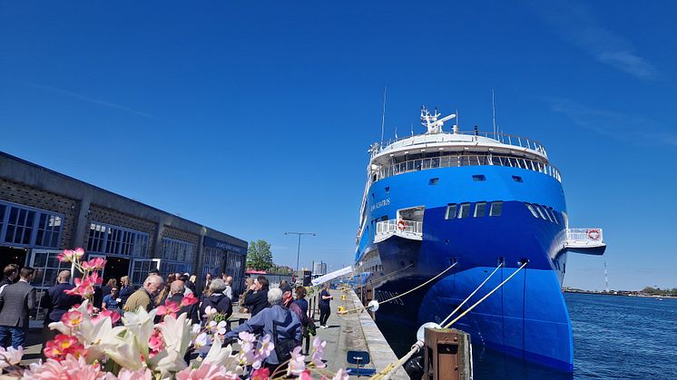 CMP byder Ocean Albatros velkommen ved dåbsceremoni i København 