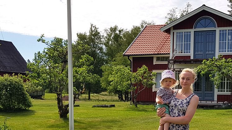 När Anni Osbäck och hennes man studerat klart i Göteborg flyttade de tillbaka till Ljungby.