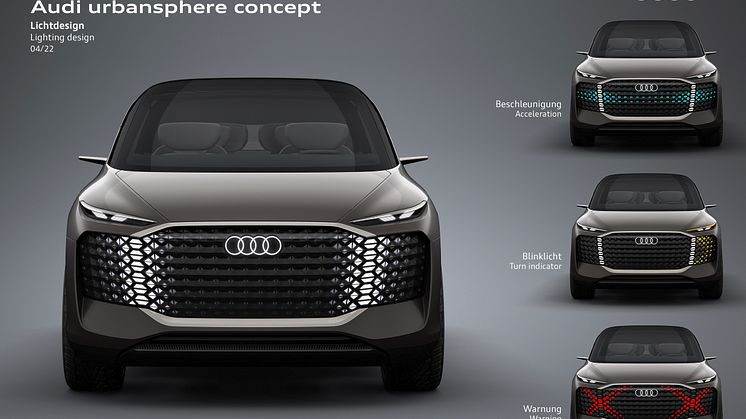 Audi urbansphere concept - illustration