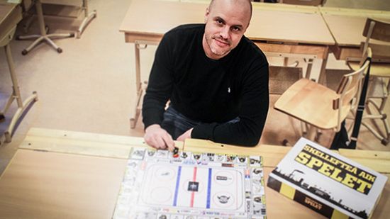 Joakim satsade allt på ett bräde och vann ett aktiebolag