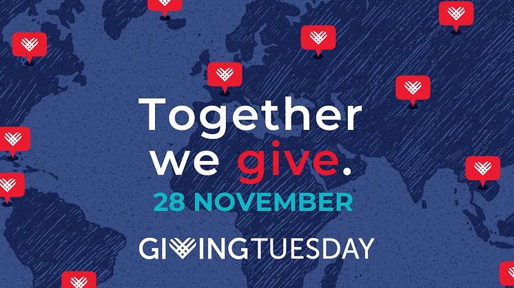 Kopia av Twitter global Together we give