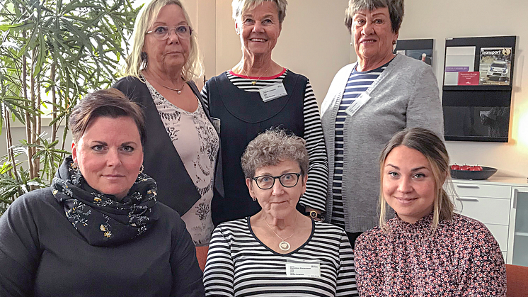 Sara Dahlberg, SPF Häggen, Lisbeth Lindmark SPF Rönnen, Gun Lindkvist SPF Häggen Ulrika Berglund, PiteEnergi, Christina Oskarsson, PRO, Sofie Holmbom, PiteEnergi