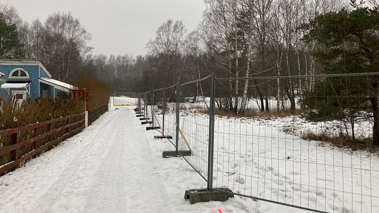 Avspärrat