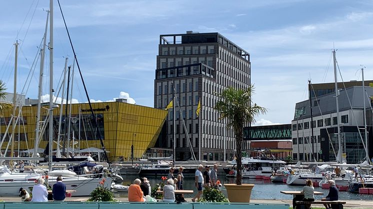 Pop up-parken vid Ölandskajen är tillbaka sommaren 2024