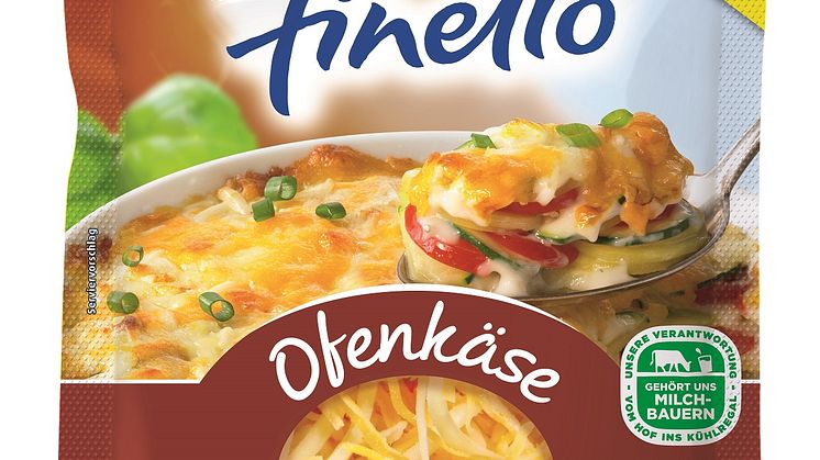 Die Mischung macht’s: Arla führt neuen Finello® Ofenkäse mit Cheddar & Mozzarella ein