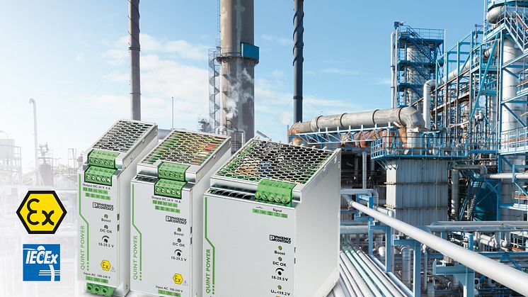 Coated power supply units for Ex applications