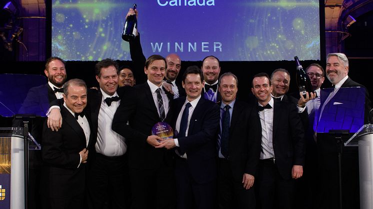 Connect 6ix consortium members celebrate Ontario Line win at IJ Global Award Dinner