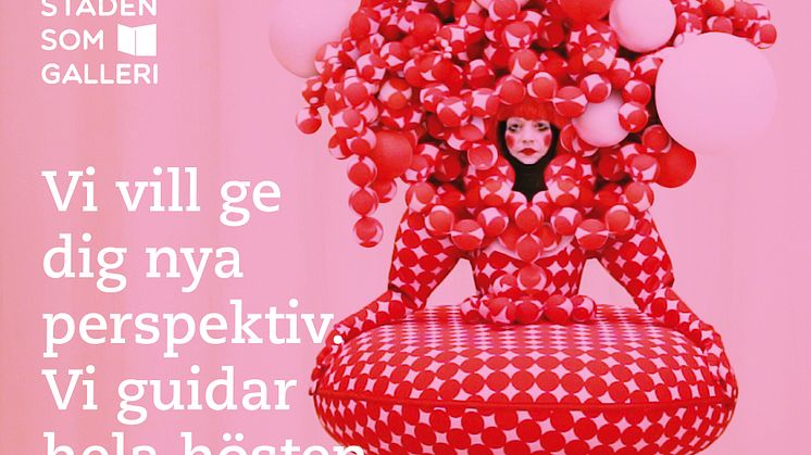 Kulturstaden Borås under konceptet ”Staden som galleri” – Vi vill ge dig nya perspektiv, vi guidar hela hösten.