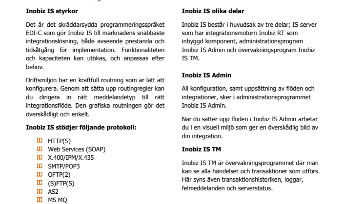 Produktbeskrivning Inobiz IS (pdf)