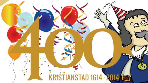 Nu fyller Kristianstad 400 år